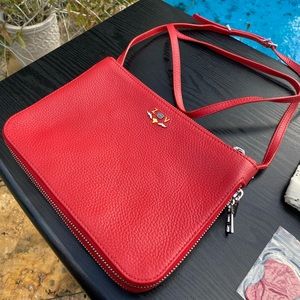 Authentic Zadig & Voltaire Clyde Calf Leather Designer Handbag Shoulder …